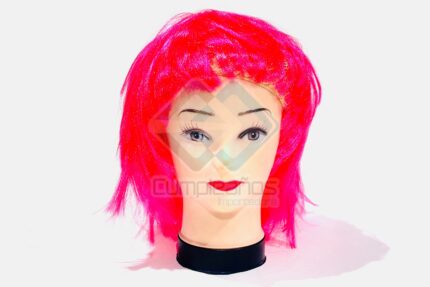 PELUCA CORTA FUXIA X1