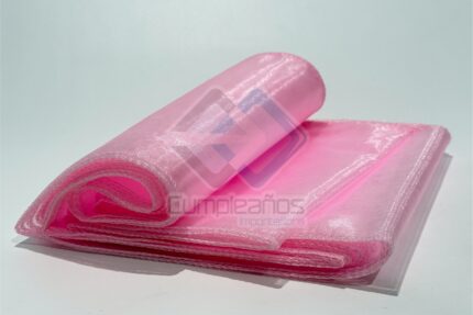 MALLA DECORATIVA SINTECTICA ROSADO X1