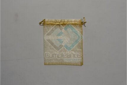 FUNDA ORGANZA DORADO 7X9 SET20X1