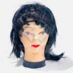 PELUCA CORTA NEGRA X1