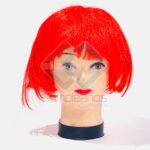 PELUCA CORTA ROJA X1