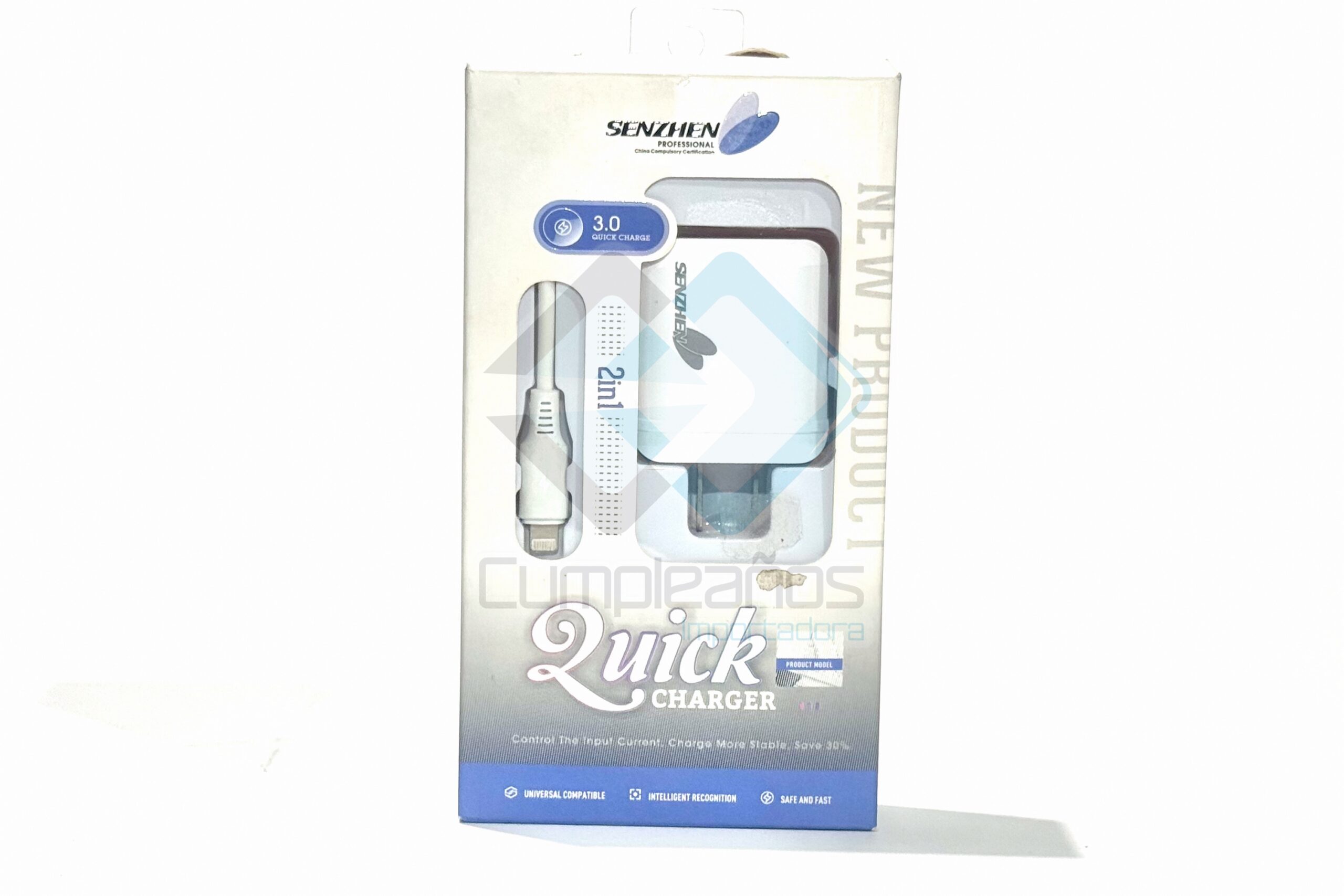 8833155431052 CARGADOR C CABLE P IPHONE X1 - Imagen 1